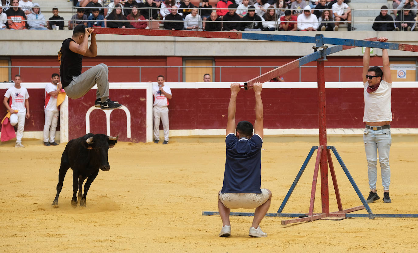 Fotos: Las vaquillas llenan La Ribera el domingo