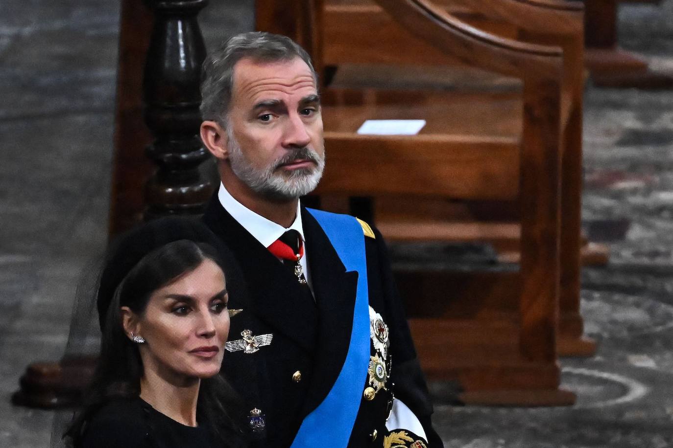 El rey Felipe VI y Letizia. 