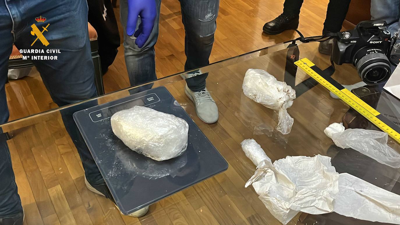 Fotos: Desarticulada una ruta de envíos de cocaína desde centroamérica a Logroño para San Mateo