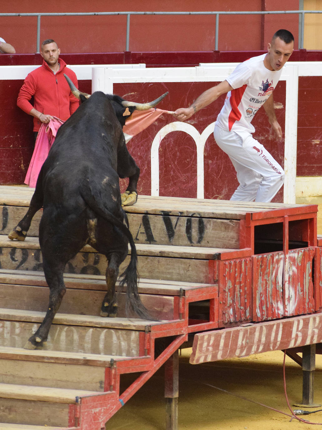 Fotos: Animación y saltos en las vaquillas del martes