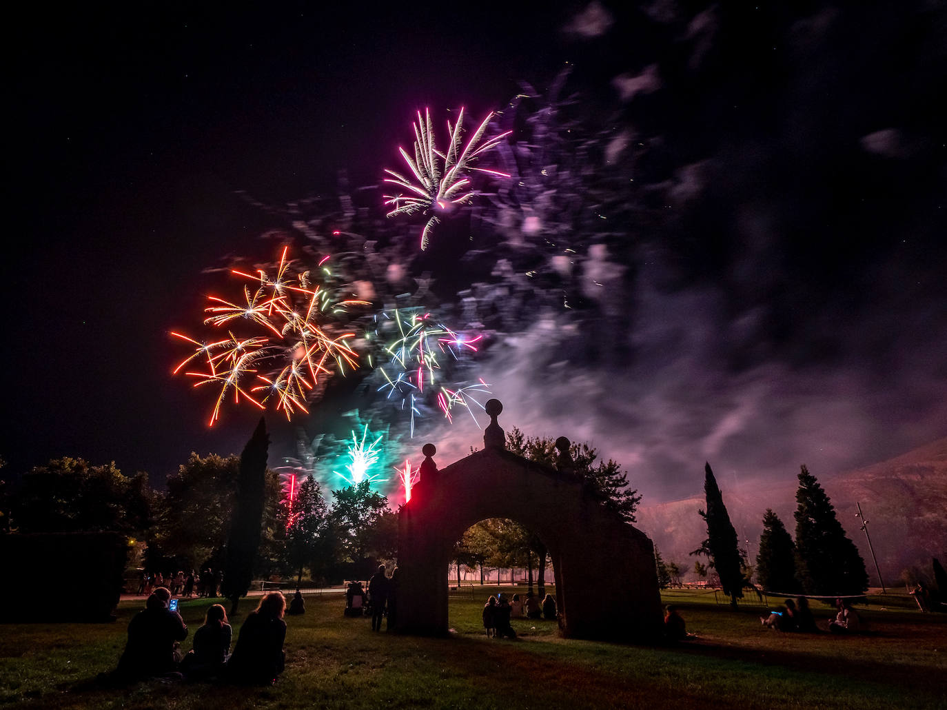 Fotos: Los fuegos artificiales de San Mateo del martes 20