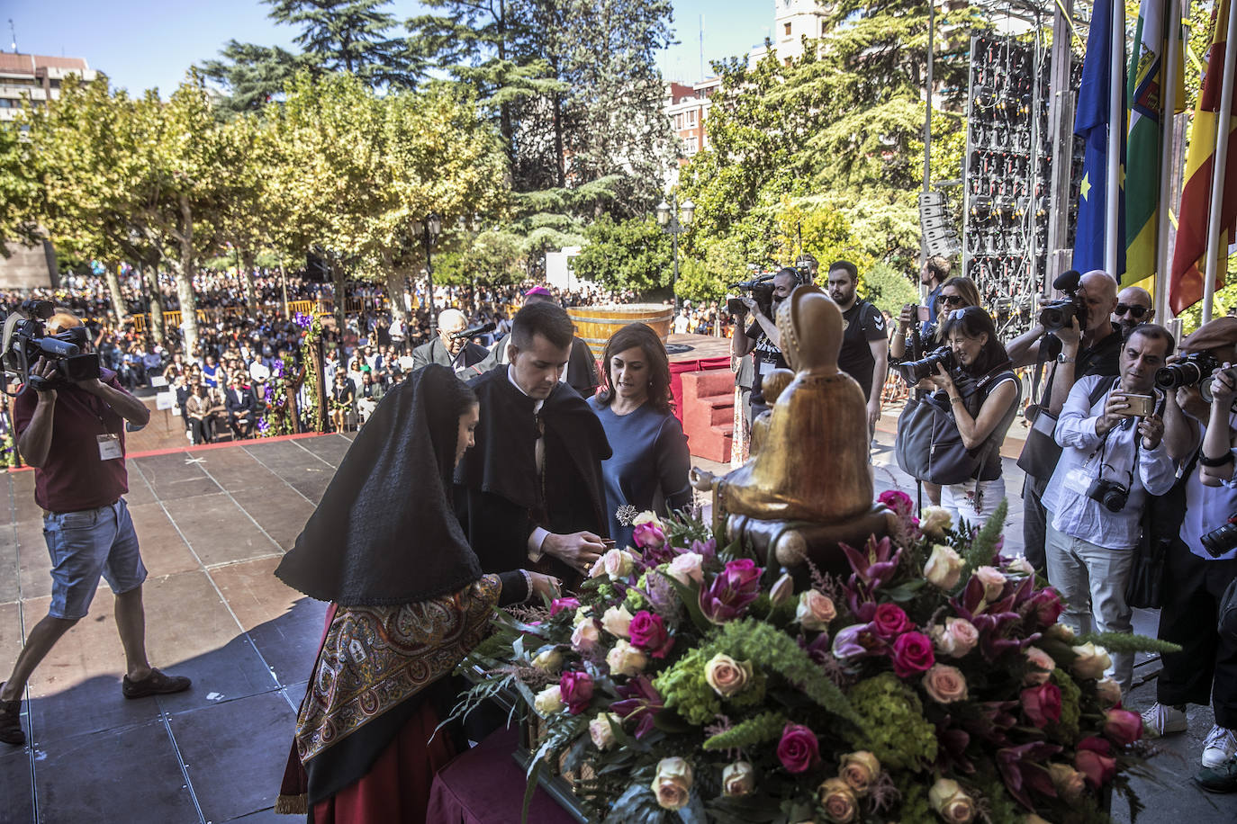 Fotos: San Mateo recupera el Pisado de la Uva