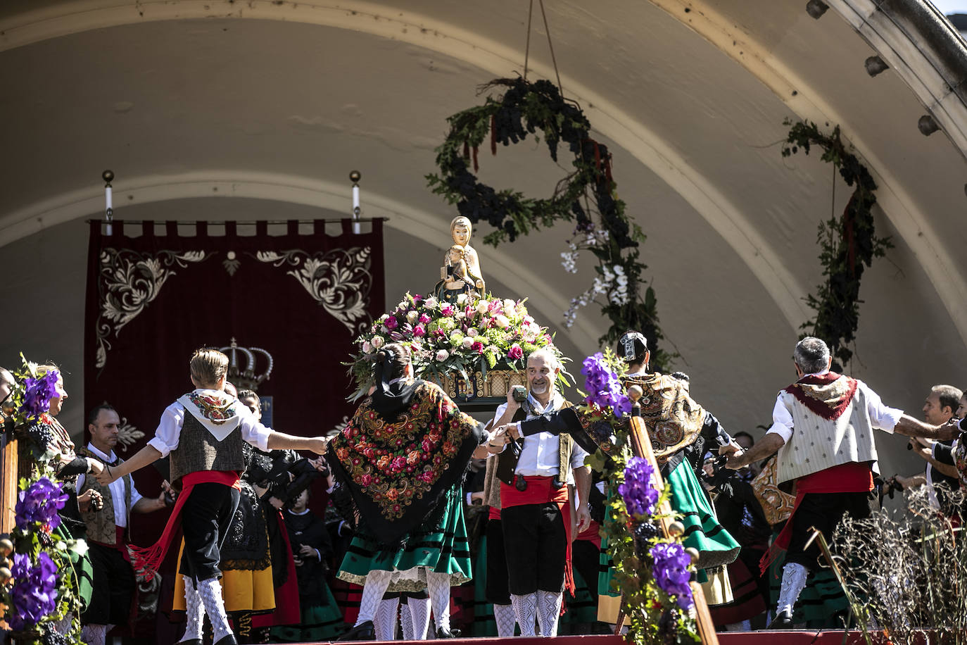 Fotos: San Mateo recupera el Pisado de la Uva