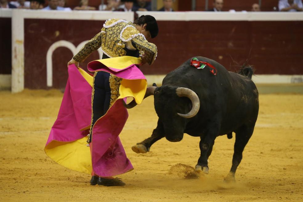 Chicuelina de Roca Rey en la última tarde feria. 