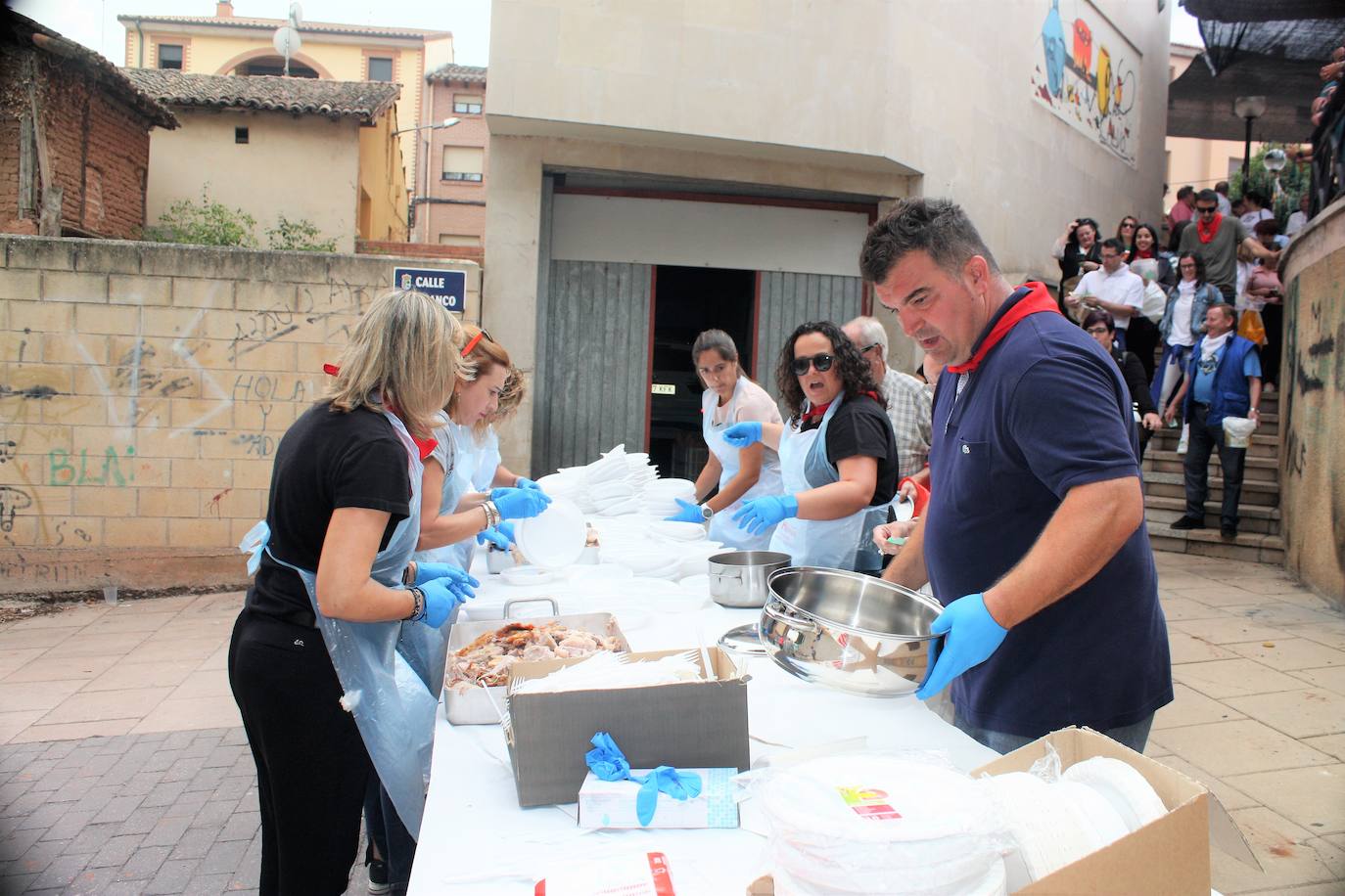 Fotos: Exaltación del cerdo y actividad infantil en Baños de Río Tobía