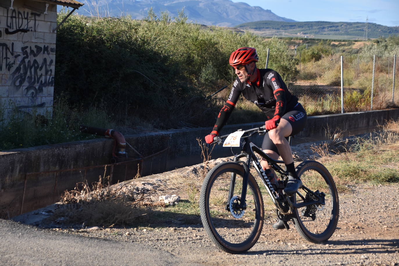 Fotos: Cruz y Narciso se llevan la BTT de la Peña Calagurritana