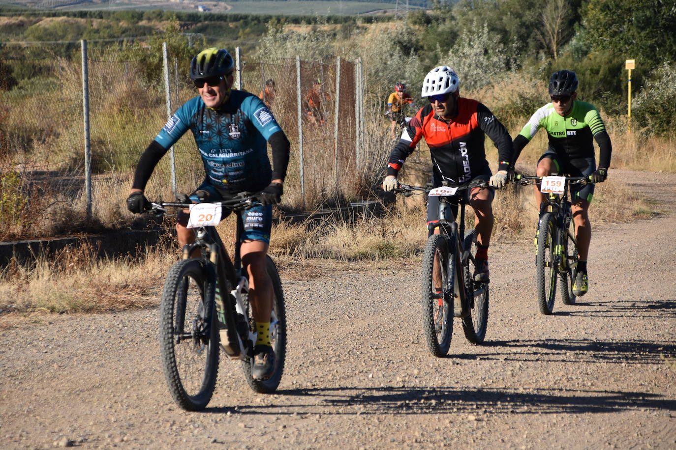 Fotos: Cruz y Narciso se llevan la BTT de la Peña Calagurritana