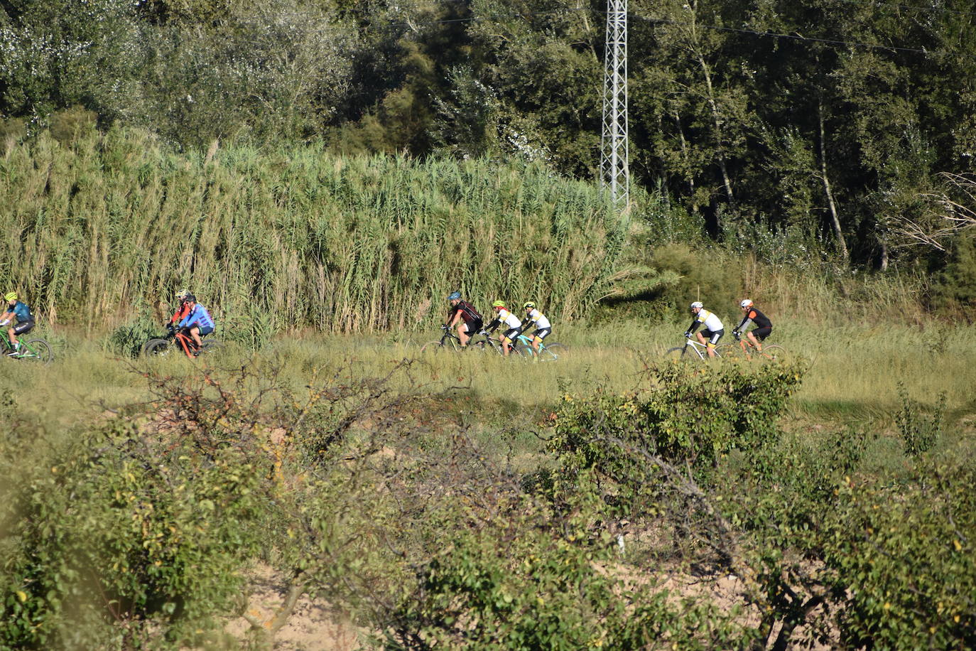 Fotos: Cruz y Narciso se llevan la BTT de la Peña Calagurritana