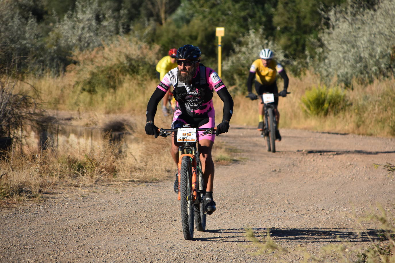 Fotos: Cruz y Narciso se llevan la BTT de la Peña Calagurritana
