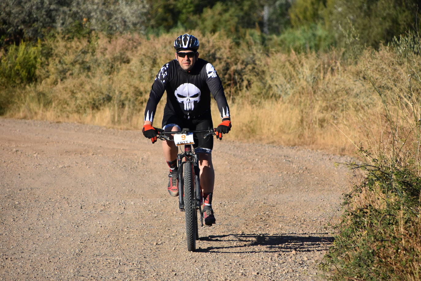 Fotos: Cruz y Narciso se llevan la BTT de la Peña Calagurritana