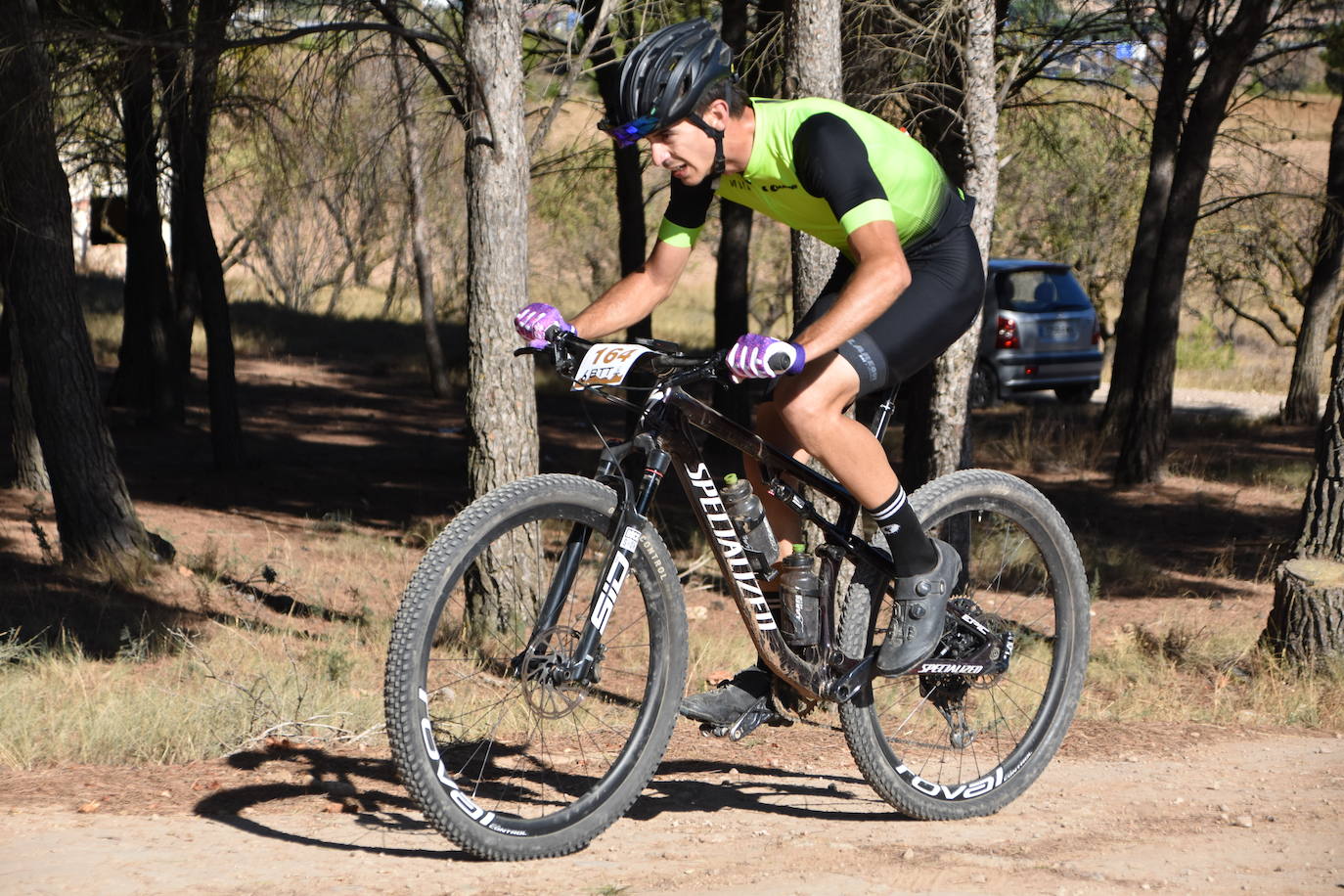 Fotos: Cruz y Narciso se llevan la BTT de la Peña Calagurritana