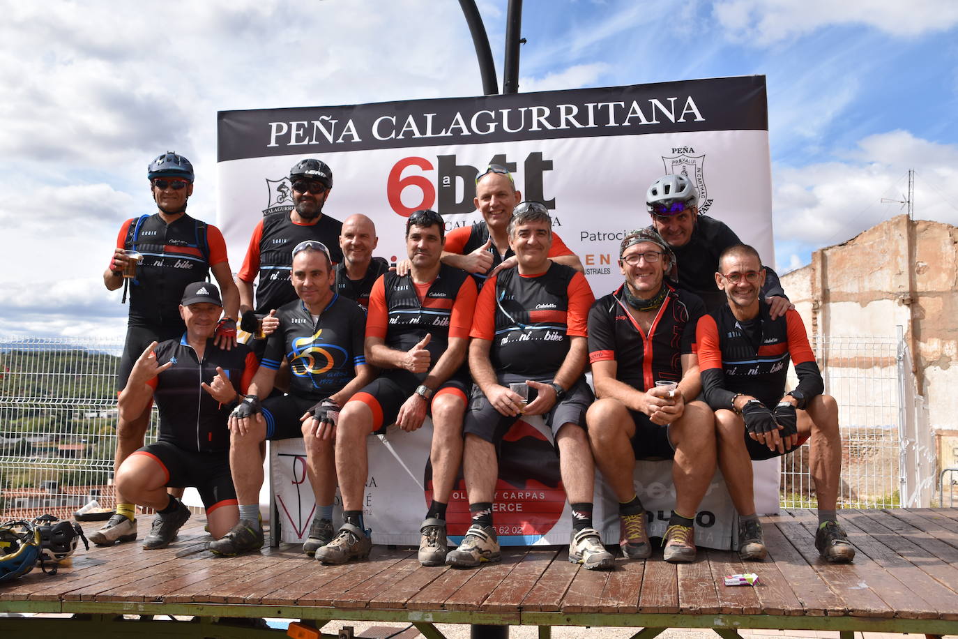 Fotos: Cruz y Narciso se llevan la BTT de la Peña Calagurritana