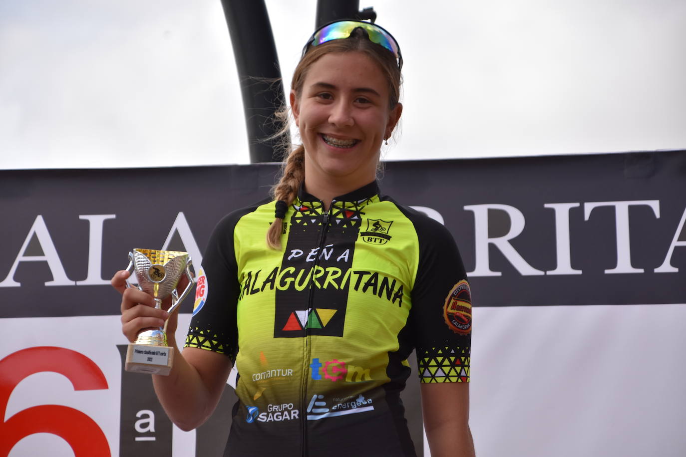 Fotos: Cruz y Narciso se llevan la BTT de la Peña Calagurritana