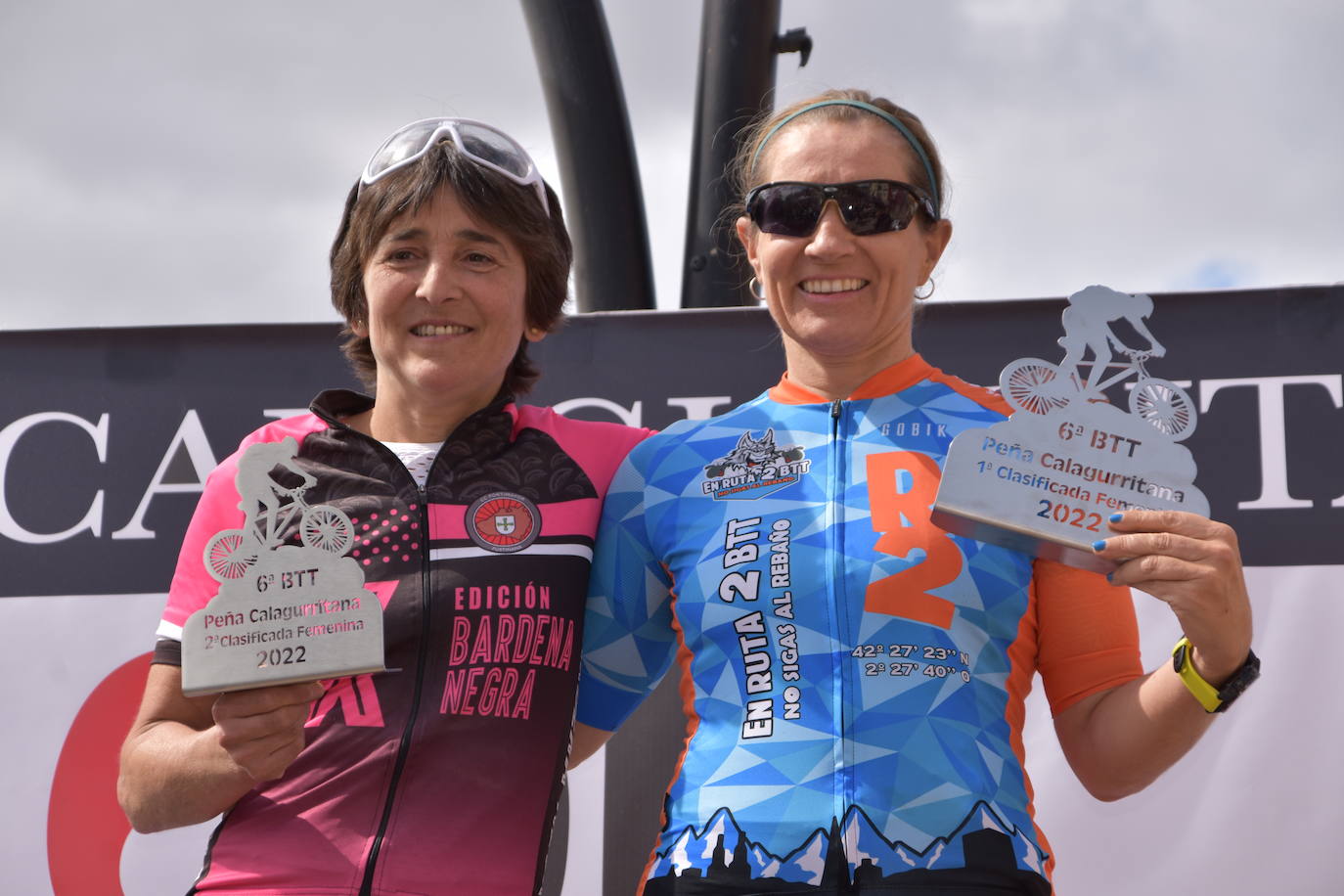 Fotos: Cruz y Narciso se llevan la BTT de la Peña Calagurritana