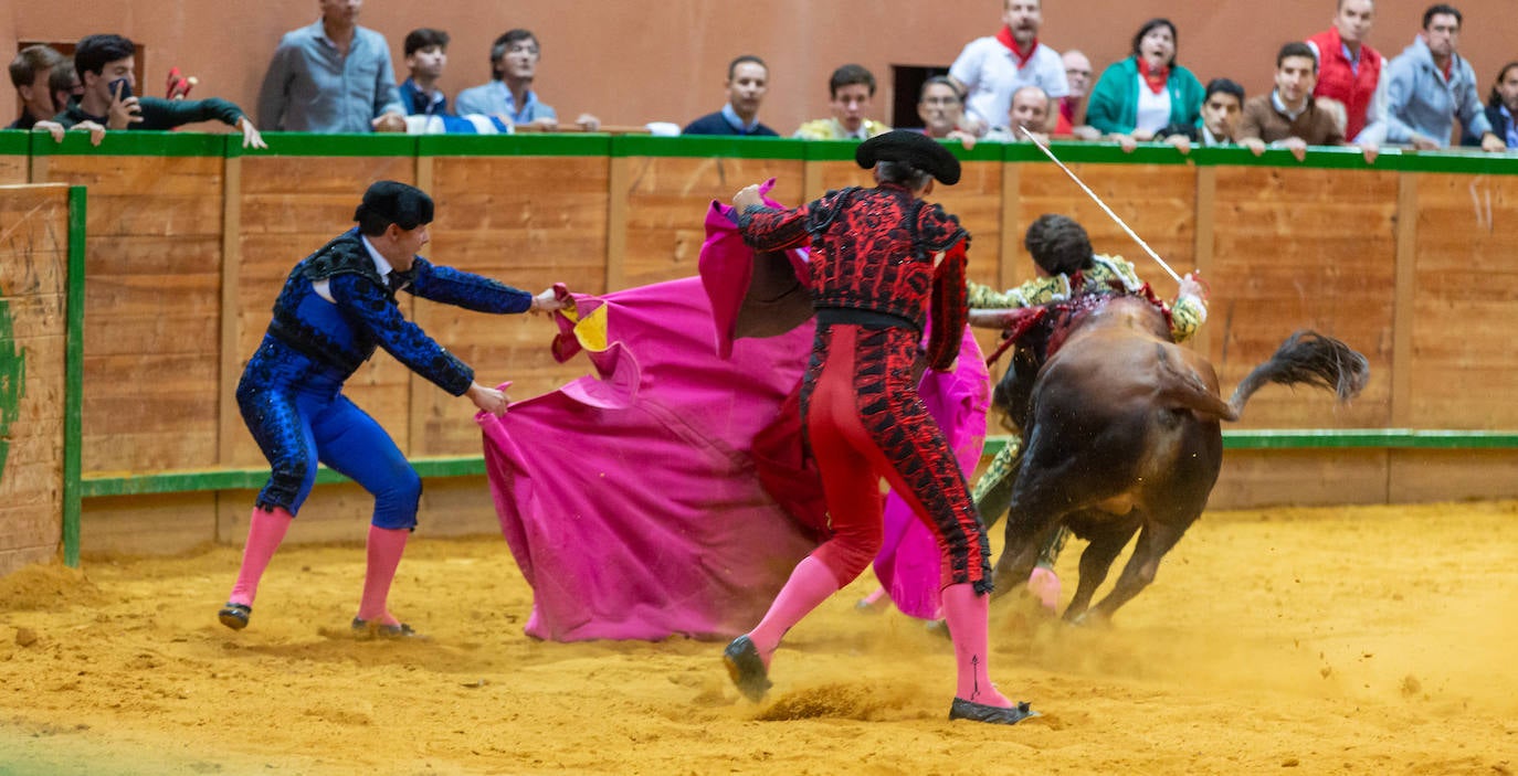 Fotos: Pulido sufre una cogida en Arnedo