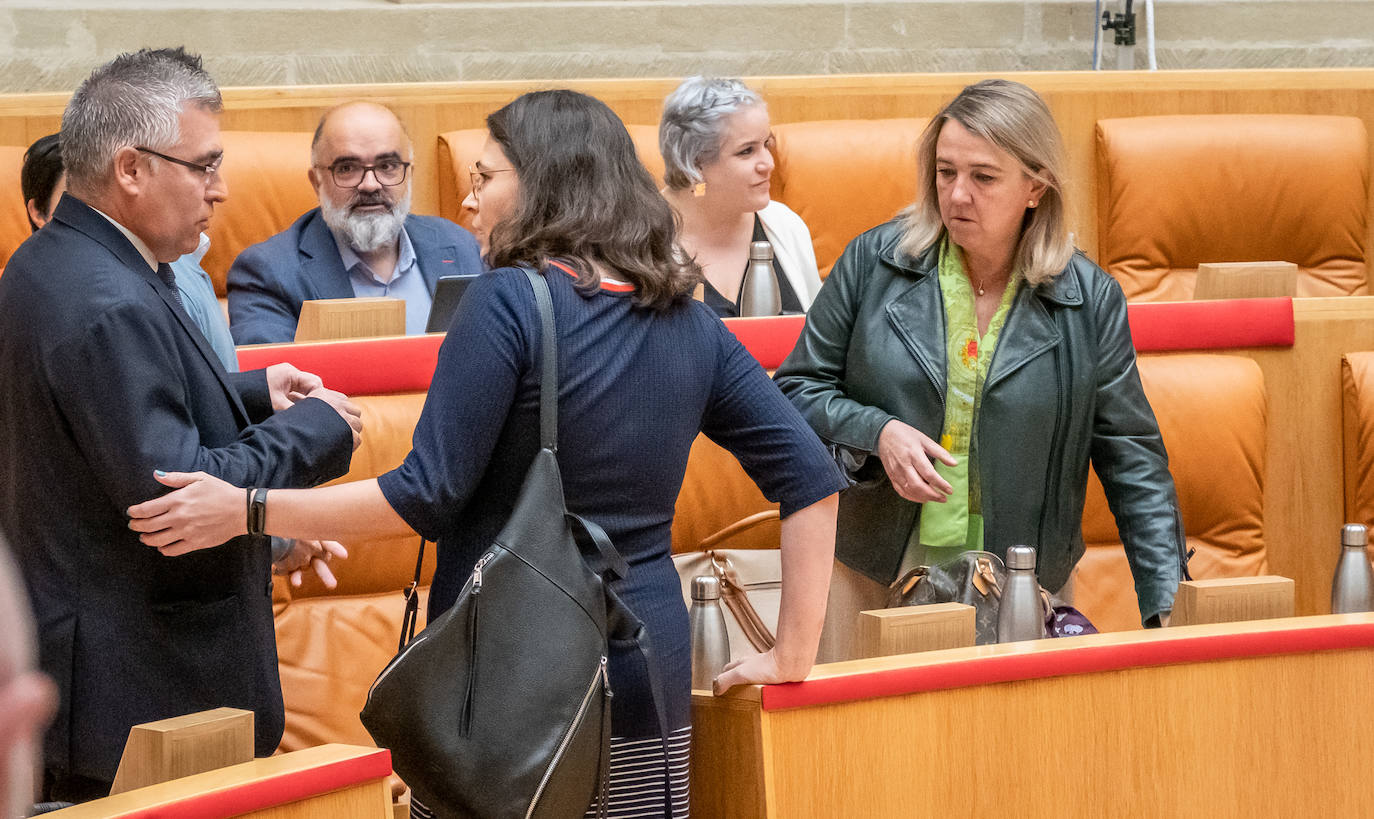 Fotos: El Pleno del Parlamento de hoy, en imágenes