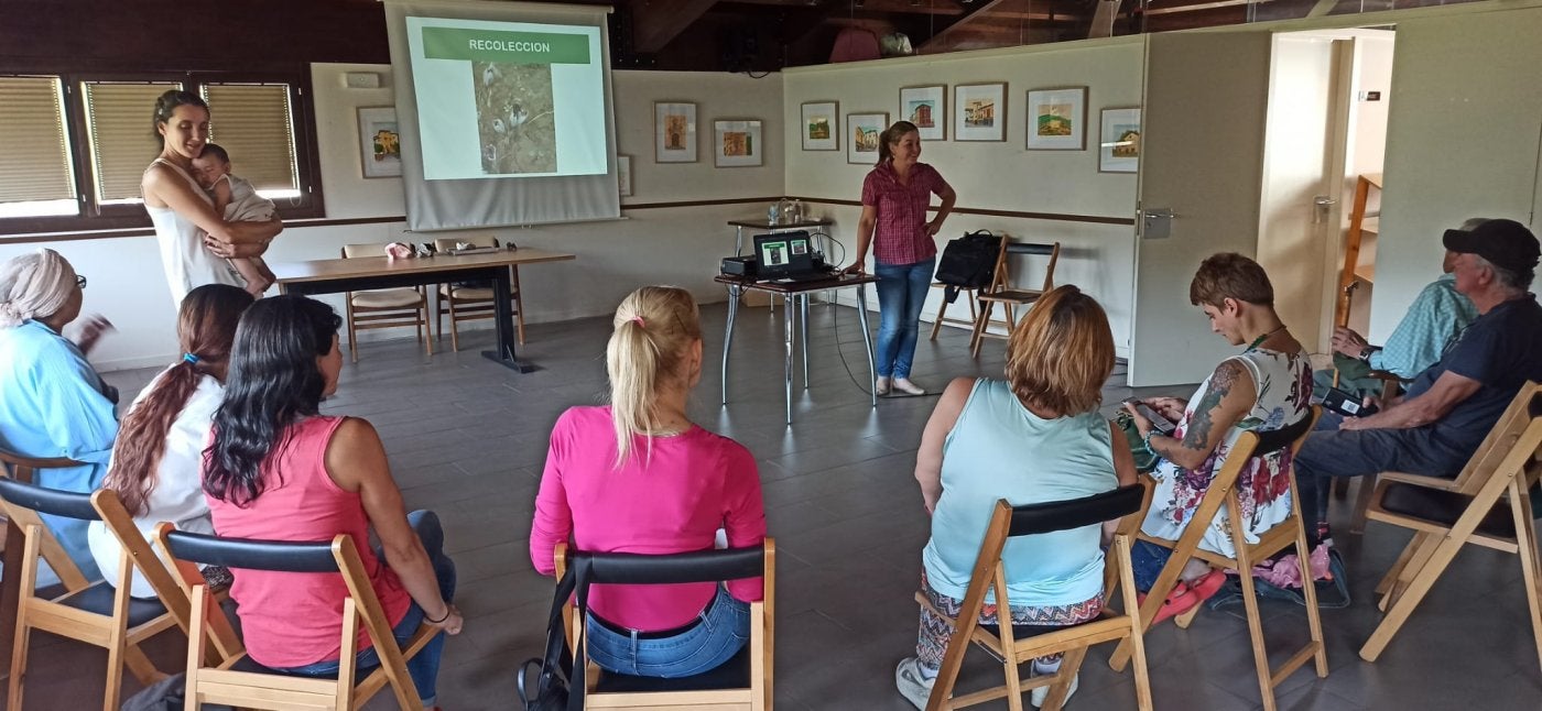 Favorecer la inserción laboral de mujeres desempleadas es uno de los objetivos del proyecto que promueve El Colletero. 