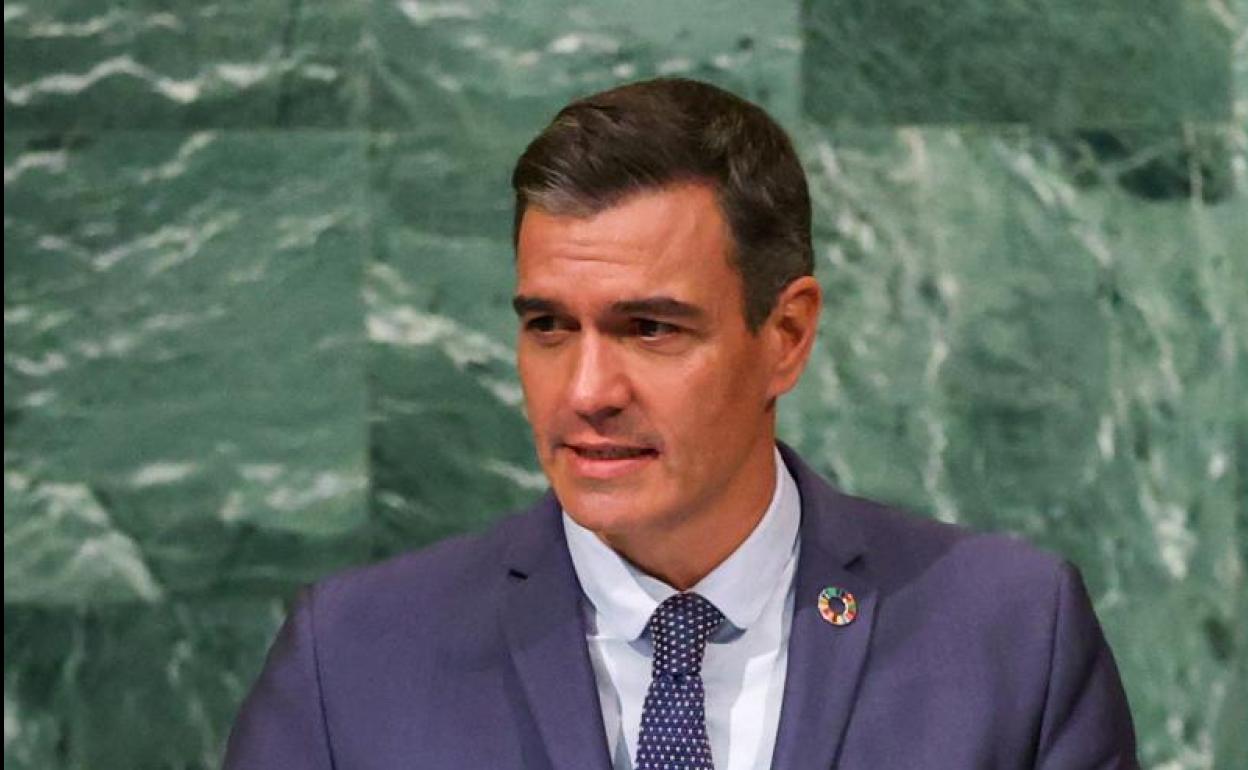 El presidente del Gobierno Pedro Sánchez 