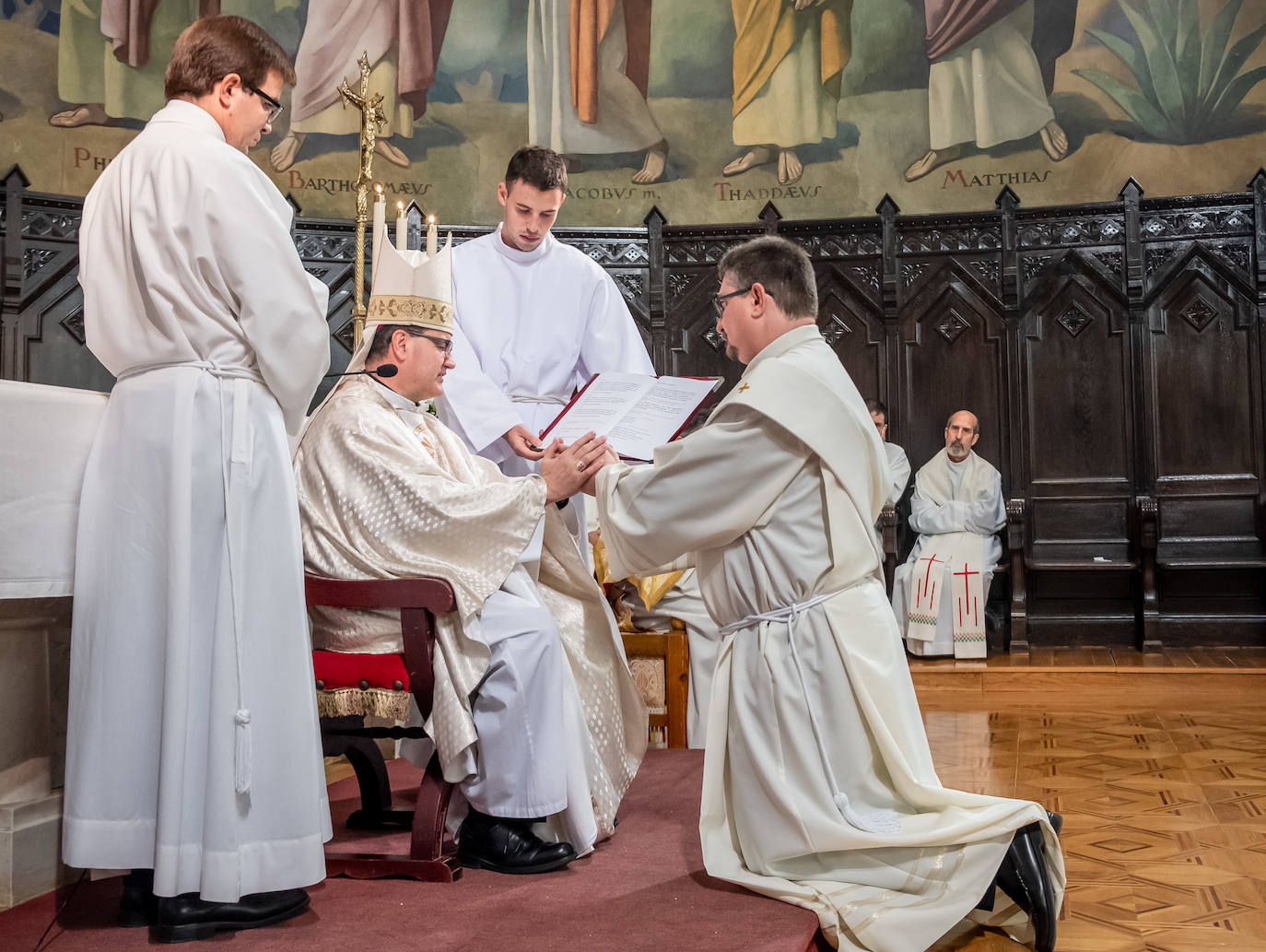 Fotos: Fernando Sancha, el primer sacerdote ordenado en La Rioja desde 2018