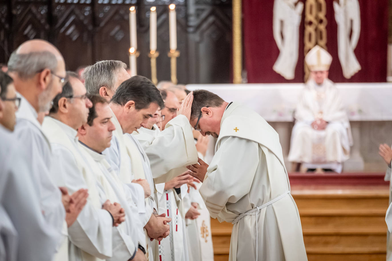 Fotos: Fernando Sancha, el primer sacerdote ordenado en La Rioja desde 2018