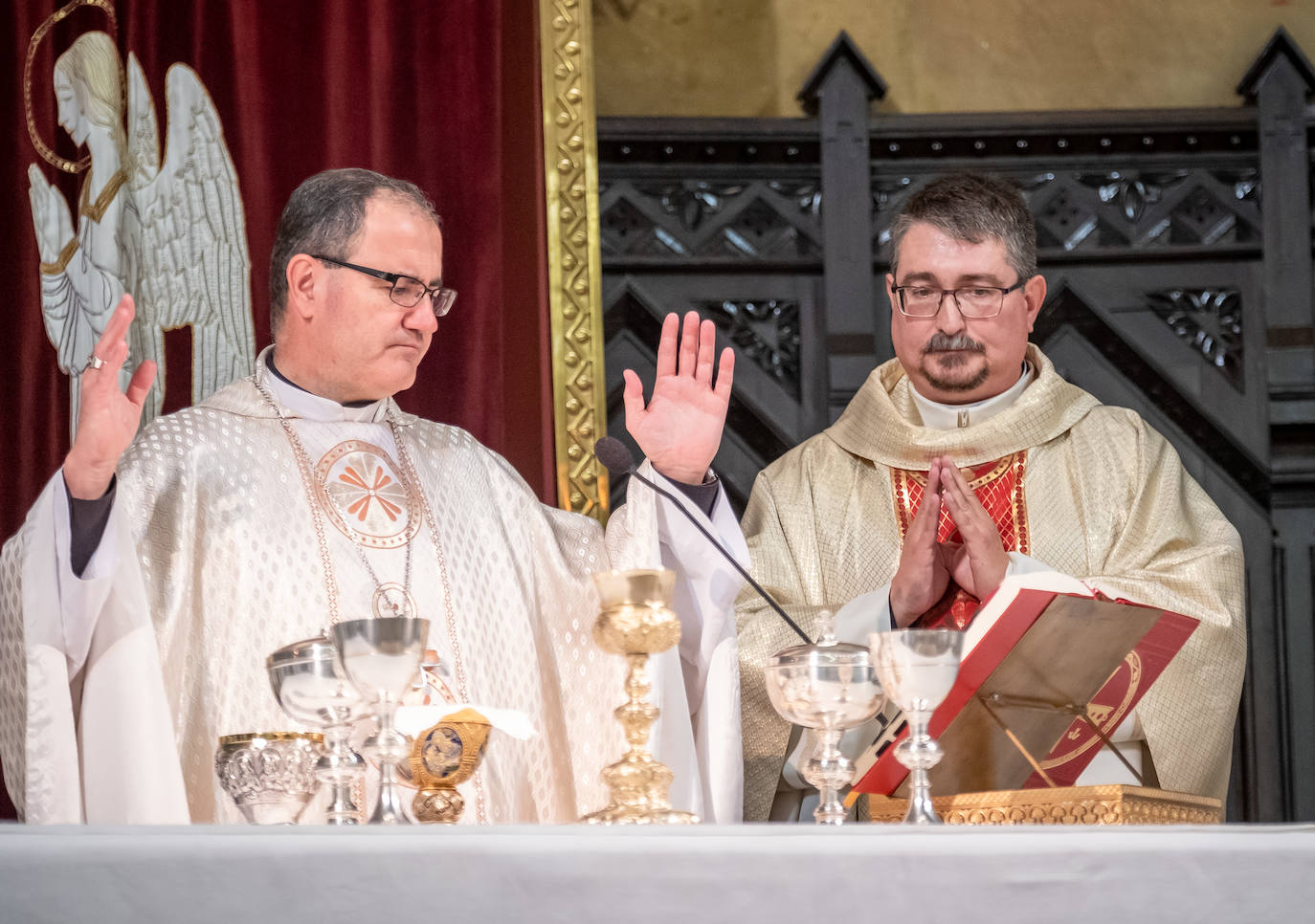 Fotos: Fernando Sancha, el primer sacerdote ordenado en La Rioja desde 2018