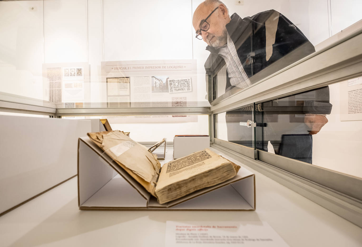 Fotos: La Biblioteca de La Rioja exhibe varias joyas bibliográficas de Guillén de Brocar