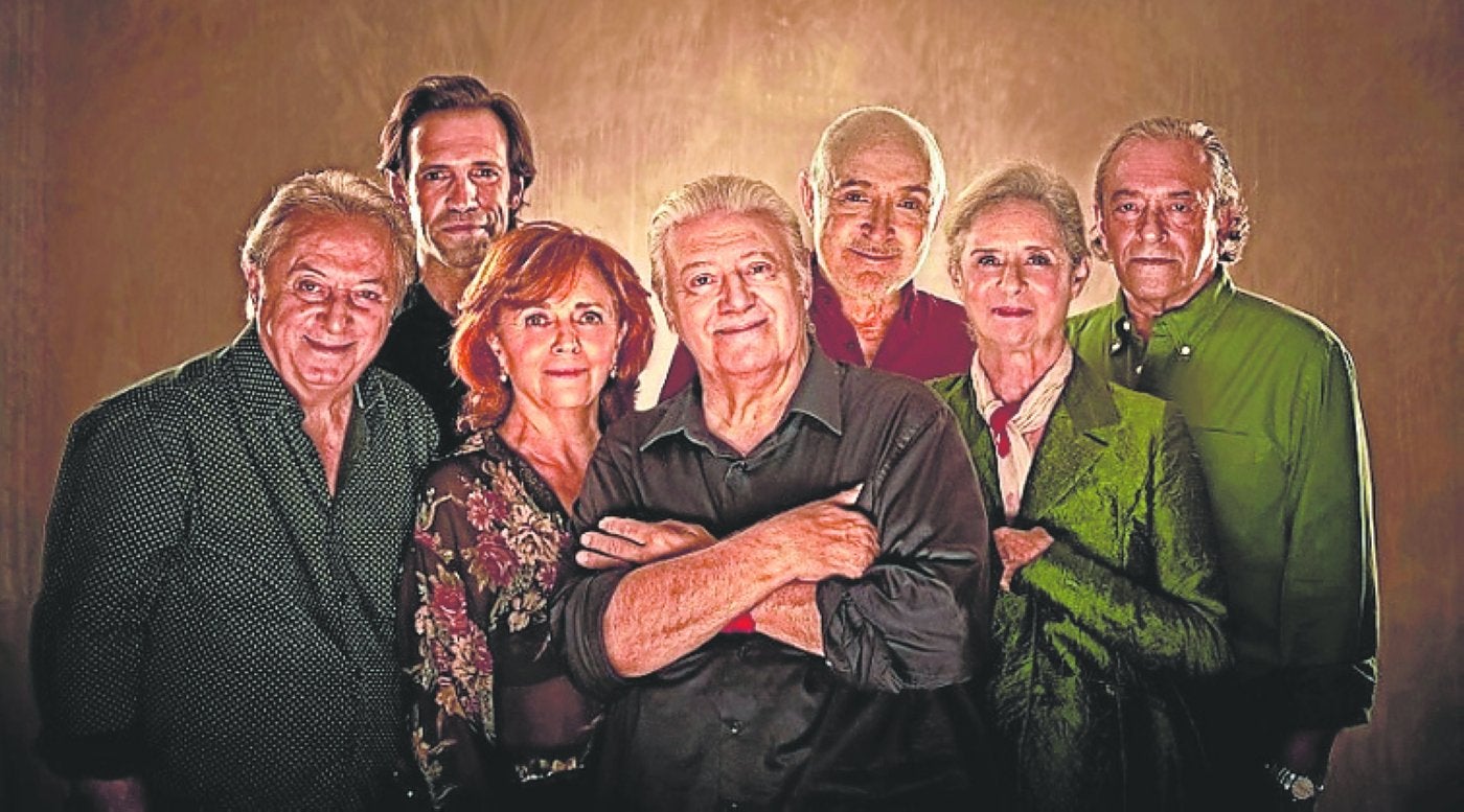 Actores de 'Los secuestradores del lago Chiemsee'. 