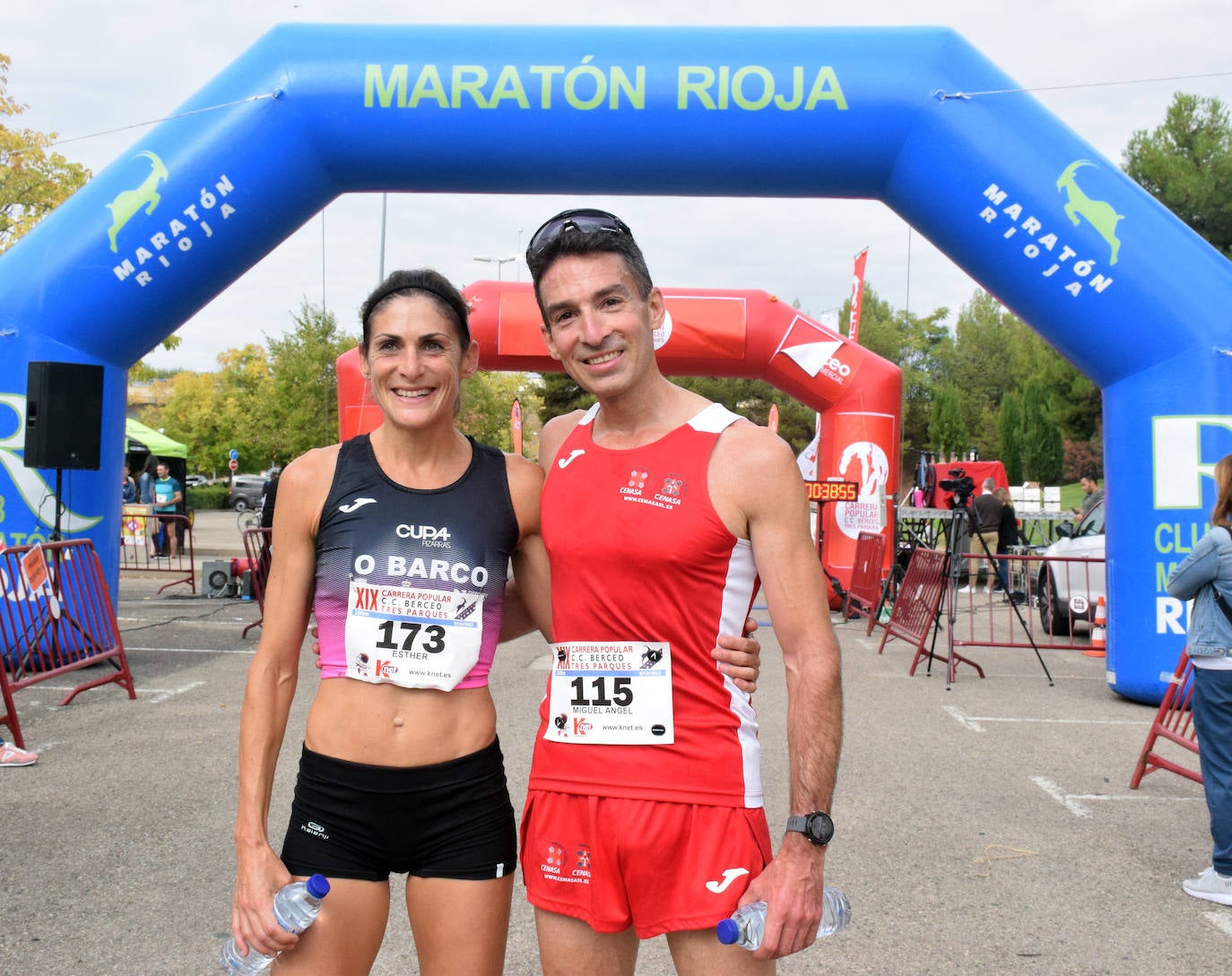 Fotos: Cuatrocientos atletas en la Carrera Tres Parques