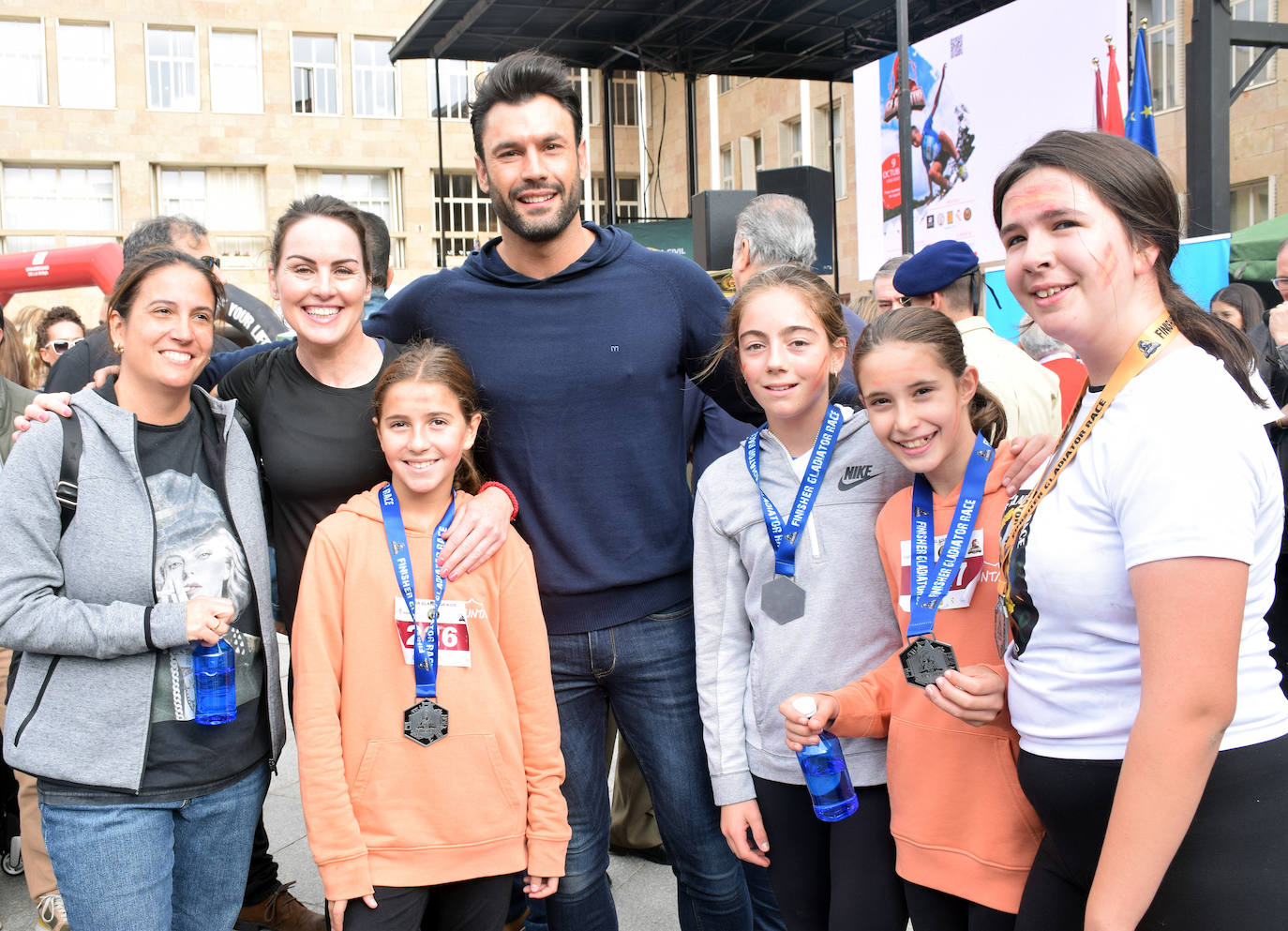 Fotos: Celebración de la &#039;UAR Gladiator Race&#039;, evento solidario de Unidad Rural de la Guardia Civil, en la plaza del Ayuntamiento de Logroño