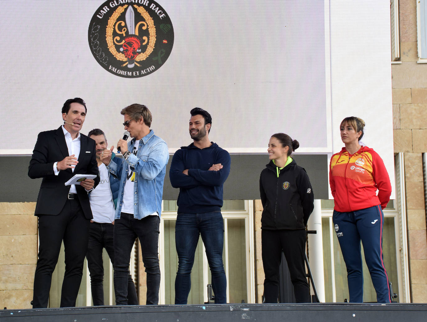 Fotos: Celebración de la &#039;UAR Gladiator Race&#039;, evento solidario de Unidad Rural de la Guardia Civil, en la plaza del Ayuntamiento de Logroño