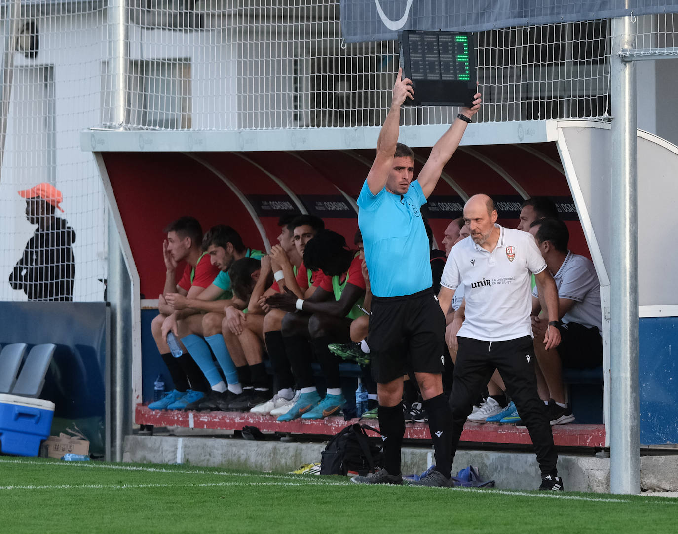 Fotos: La UD Logroñés cae ante el Osasuna Promesas