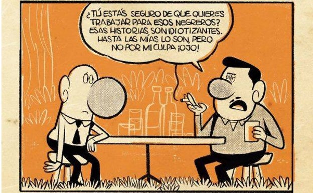 Viñeta de 'El pacto'. 