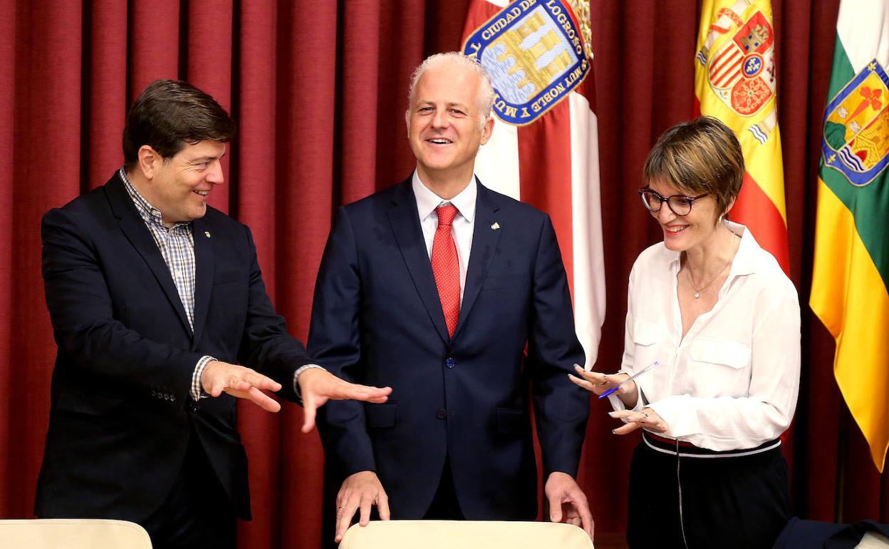Logroño: El alcalde anuncia que ha pedido fondos europeos para reurbanizar la calle San Antón