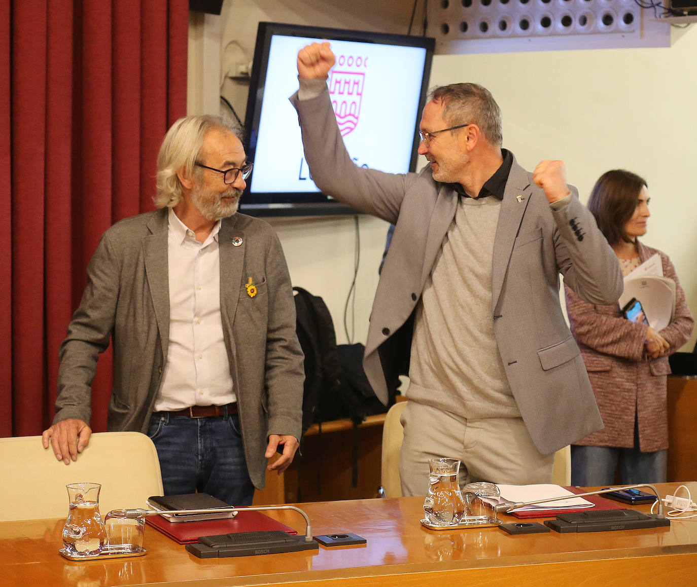 Fotos: Hermoso defiende su «modelo de ciudad claro» y su política económica «prudente»