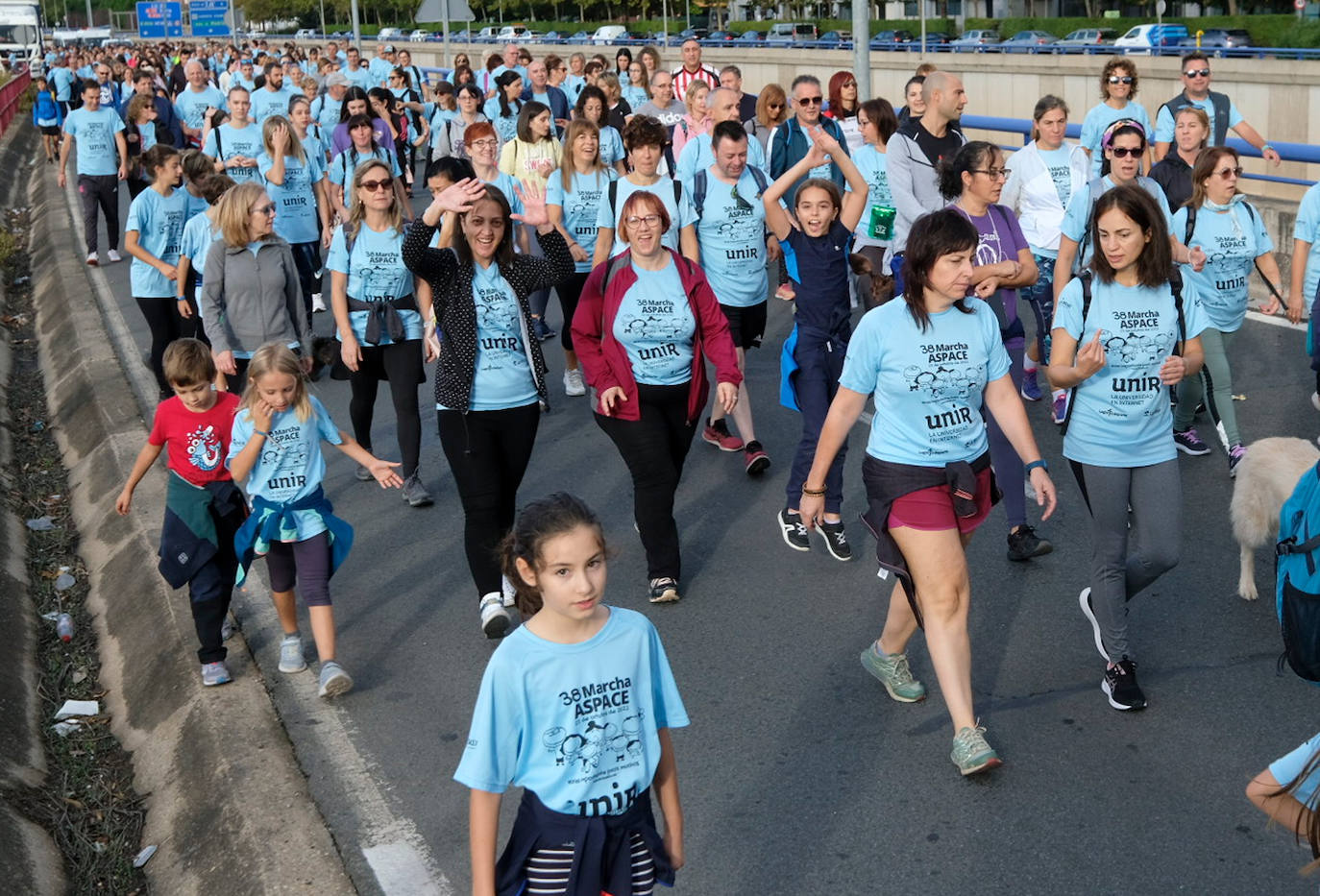 Fotos: La 38ª Marcha Aspace echa a andar