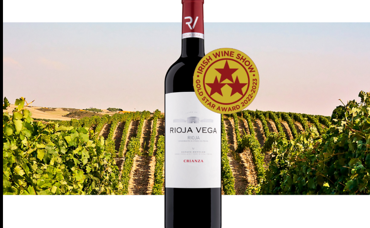 Rioja Vega Crianza 2018, mejor vino de Irlanda