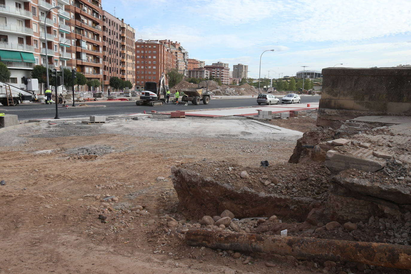 Fotos: Parte del cruce de Vara de Rey abrirá al tráfico la semana que viene