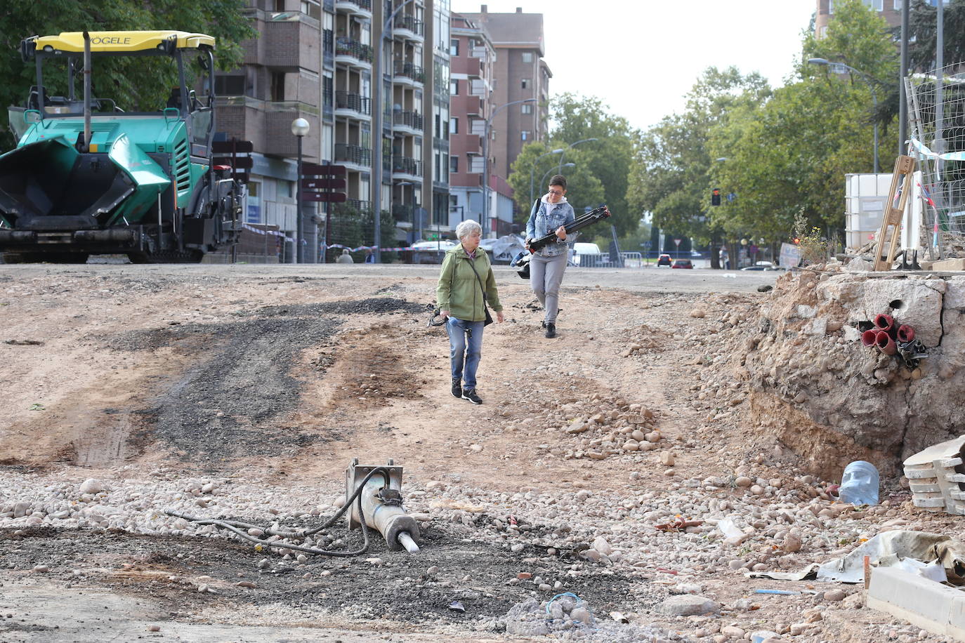 Fotos: Parte del cruce de Vara de Rey abrirá al tráfico la semana que viene