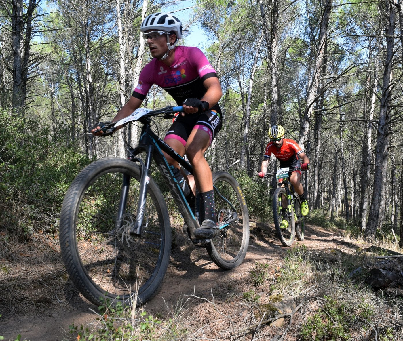 Imagen de archivo del Campeonato de La Rioja en el viejo trazado que existía en La Grajera. 