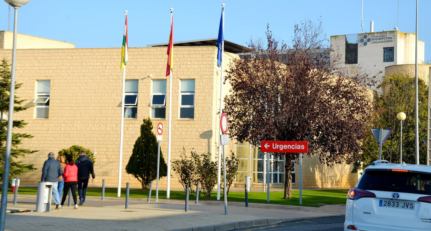 Cuatro de los heridos han tenido que ser atendidos en Urgencias del Hospital de Calahorra. 