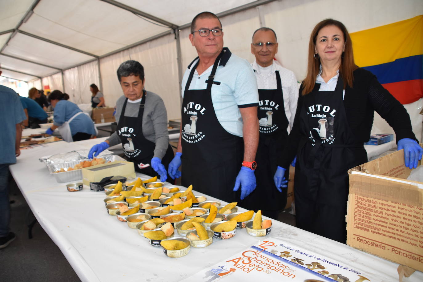 Fotos: Degustaciones y cocina en directo en las Jornadas de la seta y el champiñón en Autol