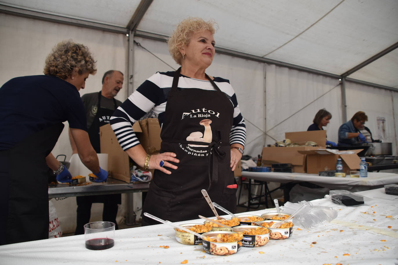 Fotos: Degustaciones y cocina en directo en las Jornadas de la seta y el champiñón en Autol