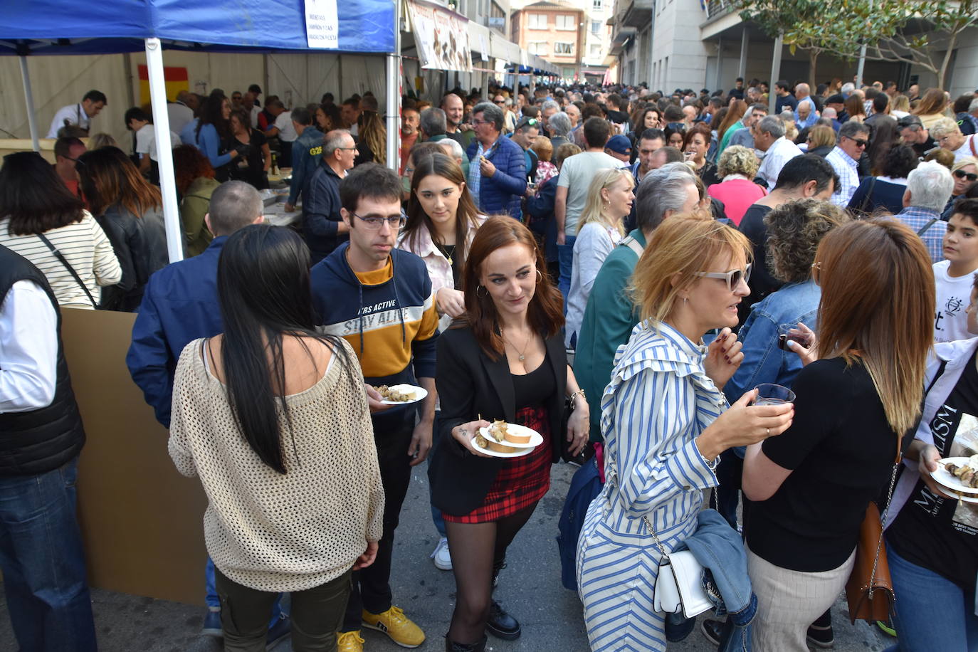 Fotos: Degustaciones y cocina en directo en las Jornadas de la seta y el champiñón en Autol