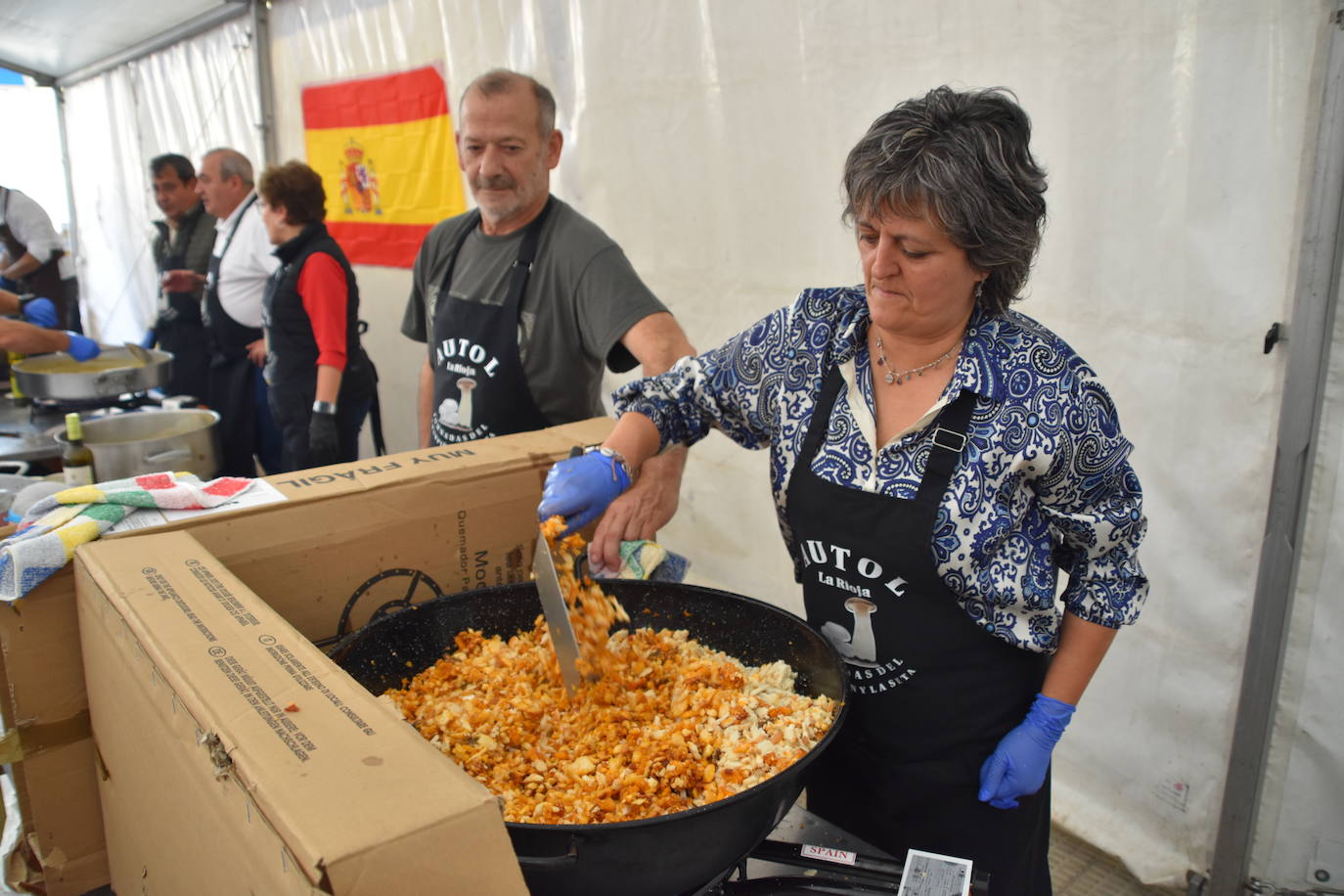 Fotos: Degustaciones y cocina en directo en las Jornadas de la seta y el champiñón en Autol