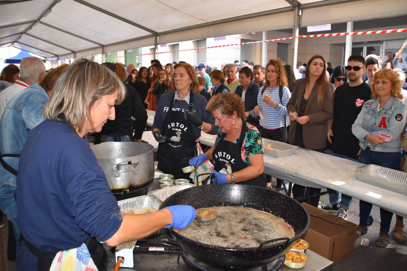 Fotos: Degustaciones y cocina en directo en las Jornadas de la seta y el champiñón en Autol