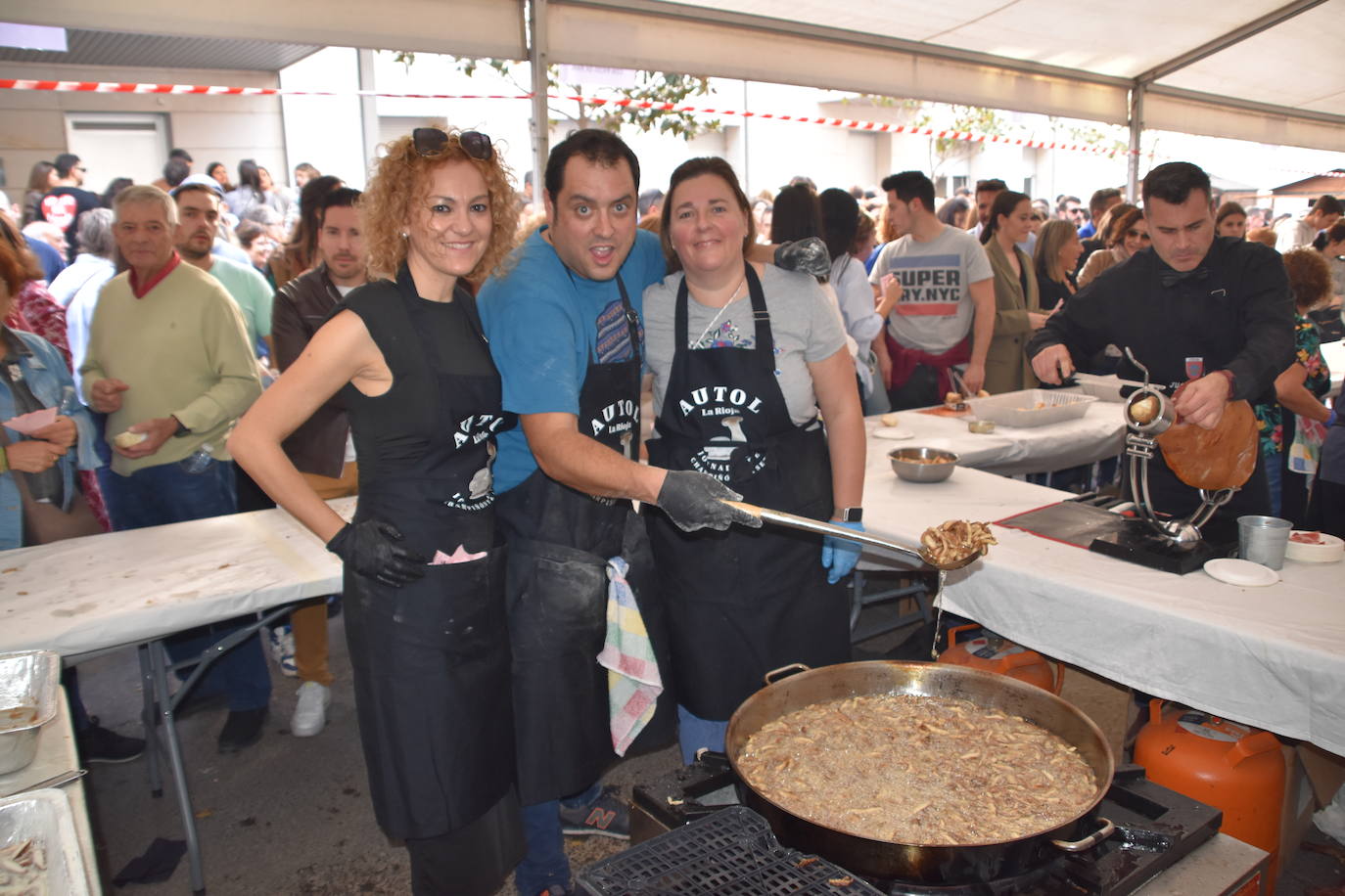 Fotos: Degustaciones y cocina en directo en las Jornadas de la seta y el champiñón en Autol