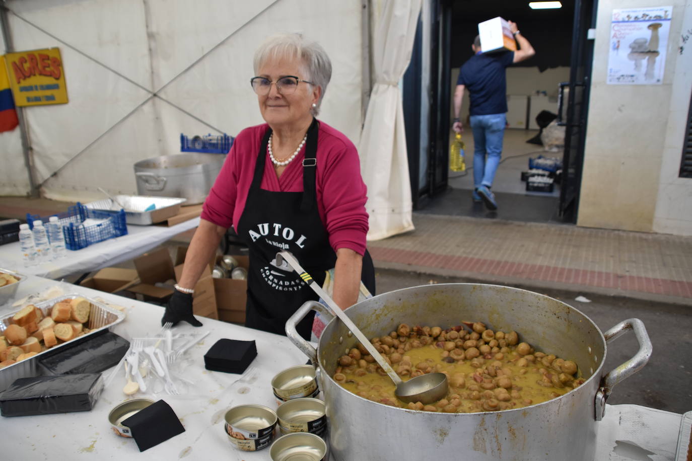 Fotos: Degustaciones y cocina en directo en las Jornadas de la seta y el champiñón en Autol