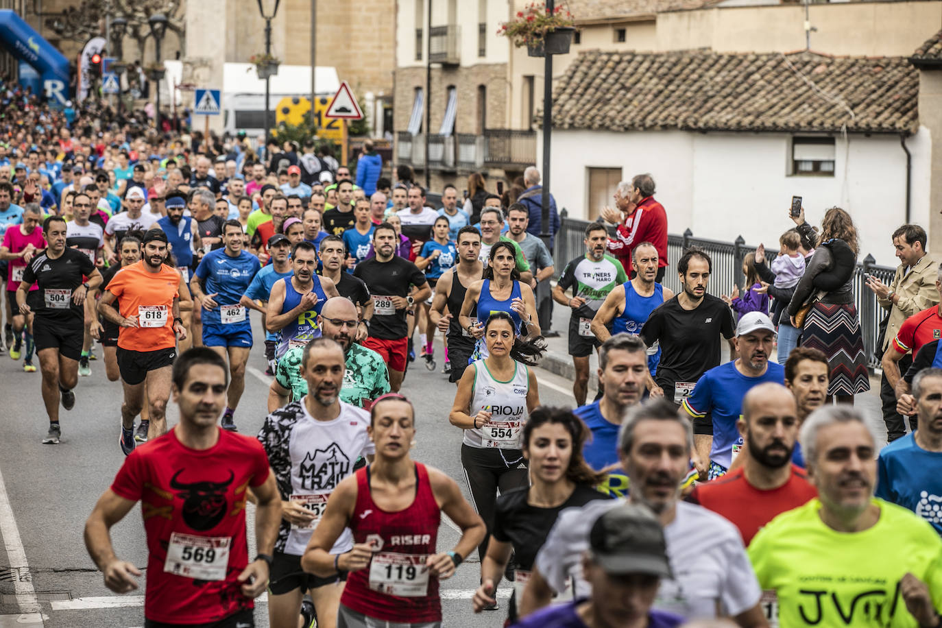 Fotos: Rubio y Castán vencen en una Enre Viñedos que ha reunido a 700 atletas en Cenicero