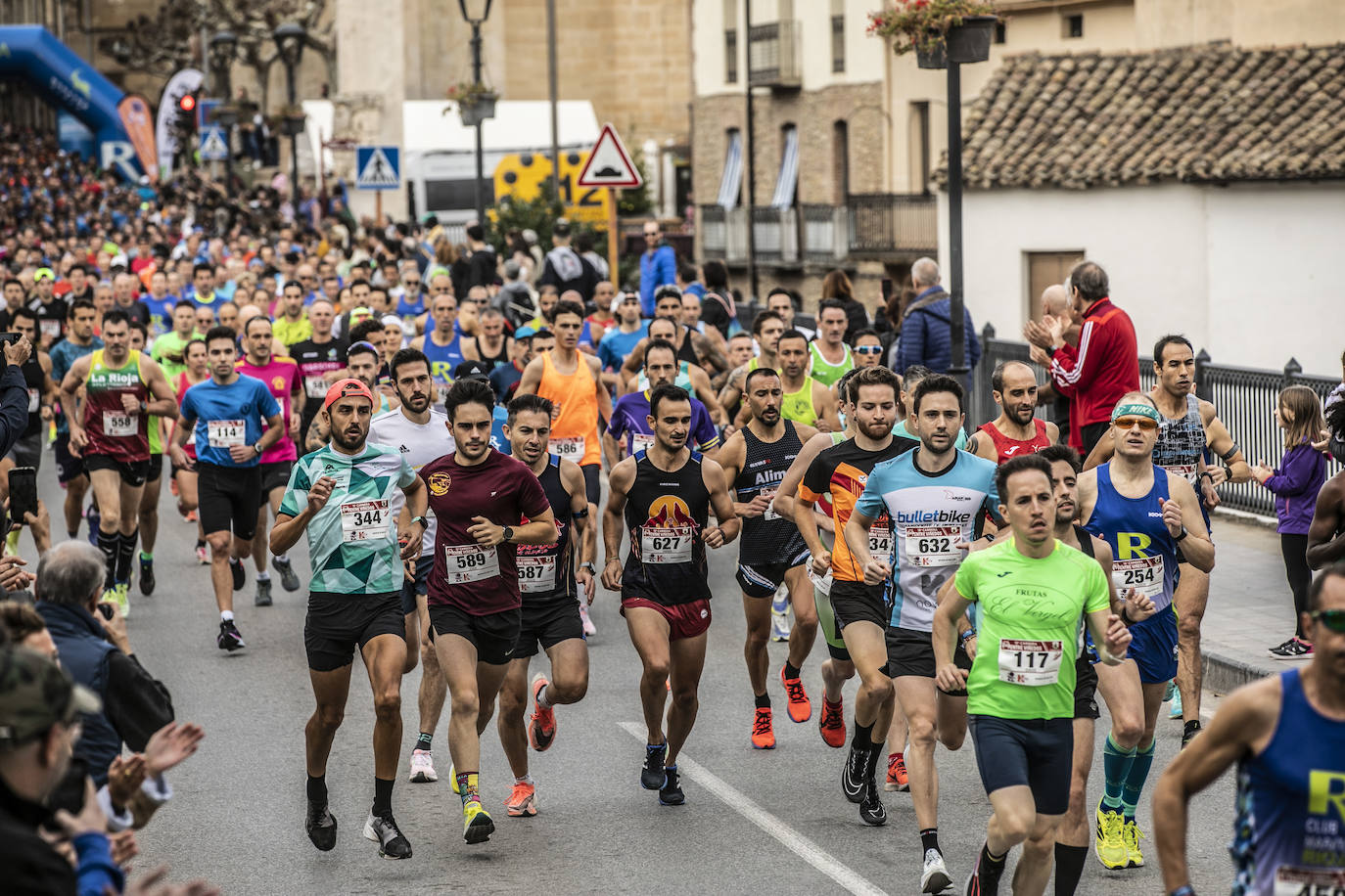 Fotos: Rubio y Castán vencen en una Enre Viñedos que ha reunido a 700 atletas en Cenicero