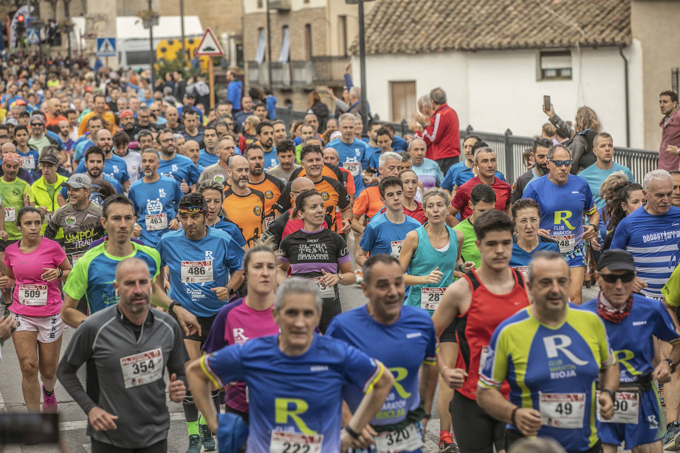 Fotos: Rubio y Castán vencen en una Enre Viñedos que ha reunido a 700 atletas en Cenicero